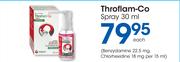 Throflam-Co Spray 30ml-Each