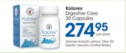 Kolorex Digestive Care 30 Capsules-Per Pack