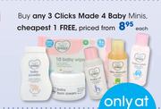 Clicks Made 4 Baby Minis-Each