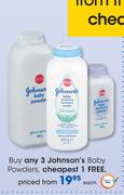Johnson's Baby Powders-Each