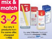 Mavala Treatment Products-Each