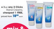 Clicks Hand Creams-Each