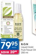 B.O.N Liquid Gold Pure Tissue Oil-200ml