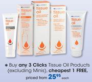 Clicks Tissue Oil Products(Excluding Minis)-Each