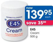 E45 Cream-500g Each
