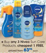 Nivea Sun Care Products-Each