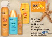 Clicks Sun Protect Products-Each