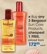 Bergasol Sun Care Products-Each