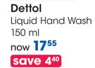 Dettol Liquid Hand Wash-150ml