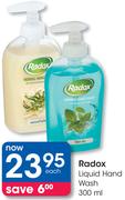 Radox Liquid Hand Wash-300ml Each
