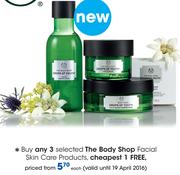 The Body Shop Facial Skin Care Products-Each