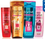 Elvive Shampoo Or Conditioner-400ml Each