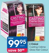 L'Oreal Casting Creme Gloss Hair Colour-Each