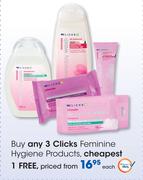 Clicks Feminine Hygiene Products-Each