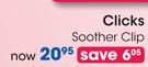 Clicks Soother Clip 