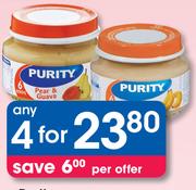 Purity Second Food-4 x 125ML Each