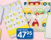 Clicks Polar Fleece Blankets-Each