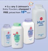 Johnson's Baby Powders