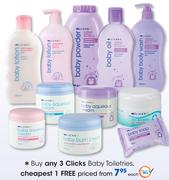 Clicks Baby Toiletries-Each