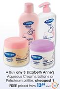 Elizabeth Anne's Aqueous Creams, Lotions Or Petroleum Jellies-Each