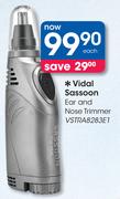 Vidal Sassoon Ear And Nose Trimmer-VSTRA8283E1 Each