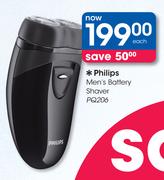 Philips Men's Battery Shaver-PQ206 Each