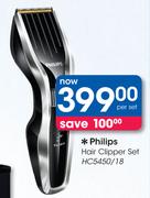 Philips Hair Clipper Set HC5450/18-Per Set