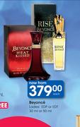 Beyonce Ladies EDP Or EDT 30ml Or 50ml-Each