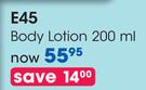 E45 Body Lotion-200ml