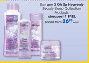 Oh So Heavenly Beauty Sleep Collection Products-Each