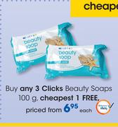 Clicks Beauty Soaps-100g Each