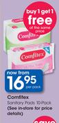 Comfitex Sanitary Pads 10-Pack-For 2 