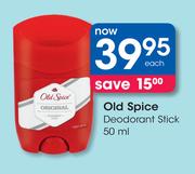 Old Spice Deodorant Stick-50ml Each