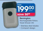 Remington Rechargeable Rotary Travel Shaver R95-Each