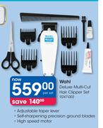 Wahl Deluxe Multi Cut Hair Clipper Set 9247-003-Per Set