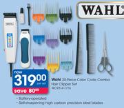 Wahl 20 Piece Color Code Combo Hair Clipper Set WC9314-1716-Per Set
