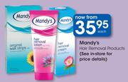 Mandy's Hair Removal Products-Each