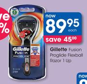 Gillette Fusion Proglide Flexball Razor 1 Up-Each