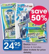 Dorco Razor Blades & Handles-Each