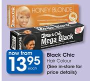 Black Chic hair Colour-Each