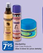 Sta-Sof-Fro Hair Care Products-Each