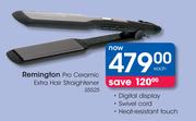 Remington Pro Ceramic Extra Hair Straightener S5525-Each
