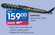 Safeway Spiral Hair Curler JA2867-Each