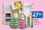 Clicks Selected Home Decor Products-Each