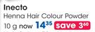 Inecto Henna Hair Colour Powder-10g Each