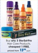 Sta-Sof-Fro Hair Care Products-Each