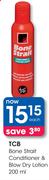 TCB Bone Strait Conditioner & Blow Dry Lotion-200ml