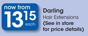 Darling Hair Extensions-Each