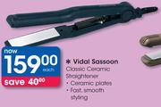 Vidal Sassoon Classic Ceramic Straightener