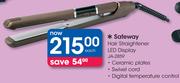 Safeway Hair Straightener LED Display JA-2859